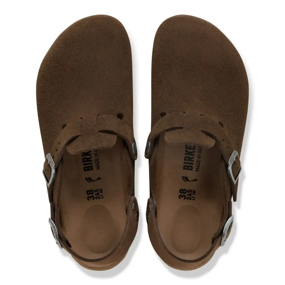 『トミクロ』BIRKENSTOCKレザーシューズ サイズ=42(27CM) Birkenstock Clog Tokio Mule Leather Suede Carafe - Droper