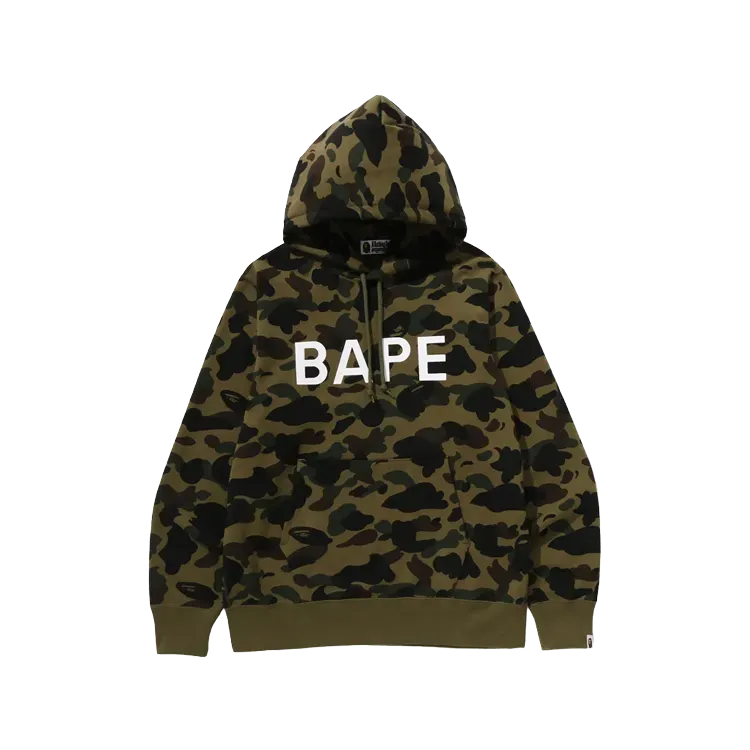 Moletom Bape 1st Camo Pullover Hoodie Green