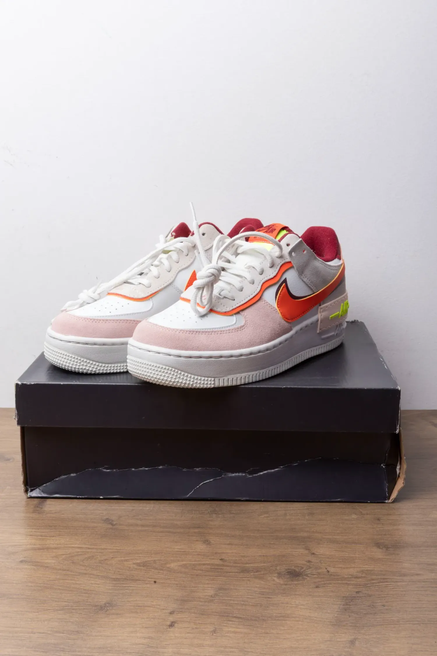 Nike Air Force 1 Shadow Red Orange