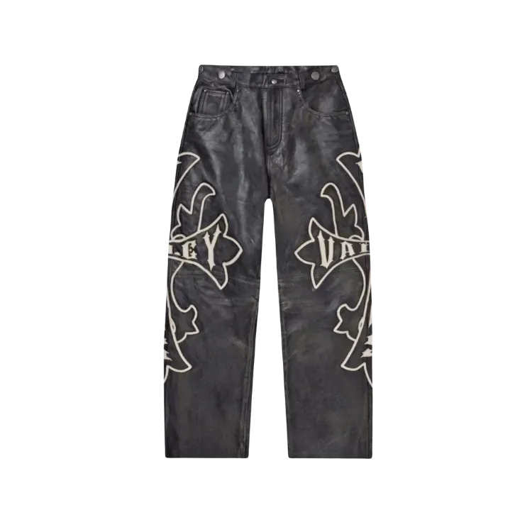Calça Vale Lives Forever Hardy Leather Black