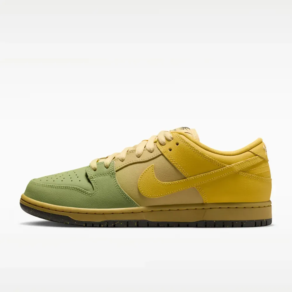 Nike SB Dunk Low Pro Saffron Quartz Pear Buff Gold foto 1