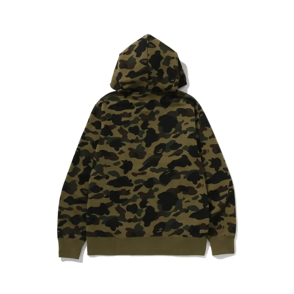 Moletom Bape 1st Camo Pullover Hoodie Green foto 1