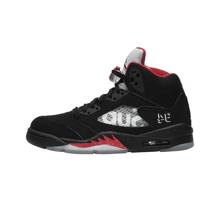 Supreme x Air Jordan 5 Retro Black