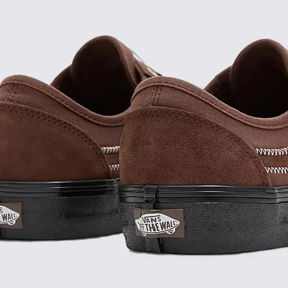 Mikey February x Vans Old Skool Sf Dark Brown Black - Droper