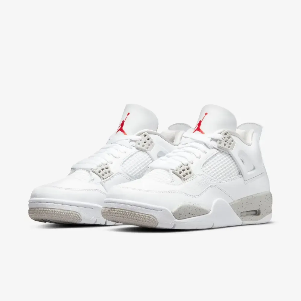 スニーカー NIKE AIR JORDAN 4 RETRO TECH WHITE 27cm Air Jordan 4 Tech White - Droper
