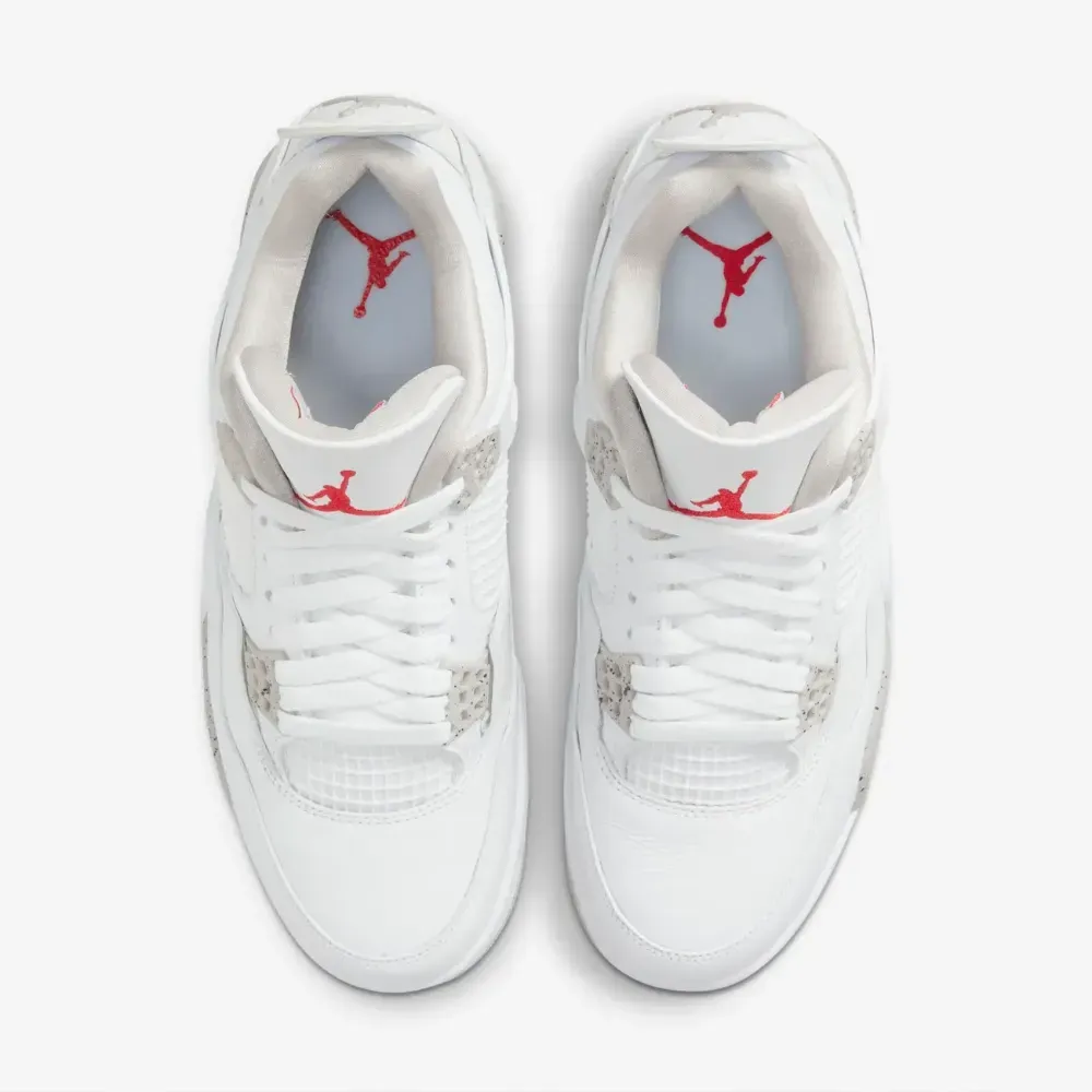 Imagem Air Jordan 4 Tech White