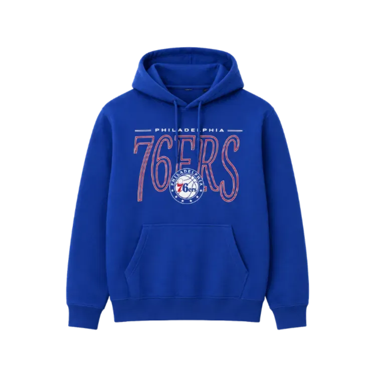NBA x Game 7 Moletom Pullover Philadelphia 76ers Blue