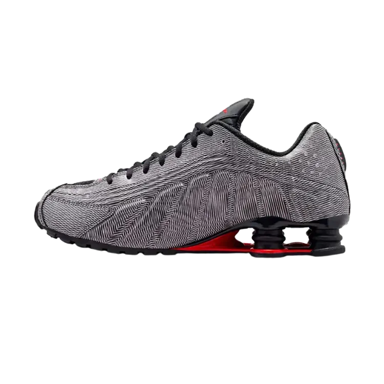 Nike Shox R4 Fishnet Black University Red