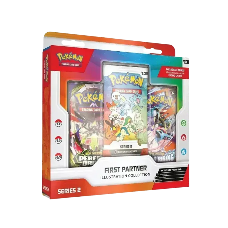 Box Coleção Parceiro Inicial Série 2 Pokémon TCG EN-US