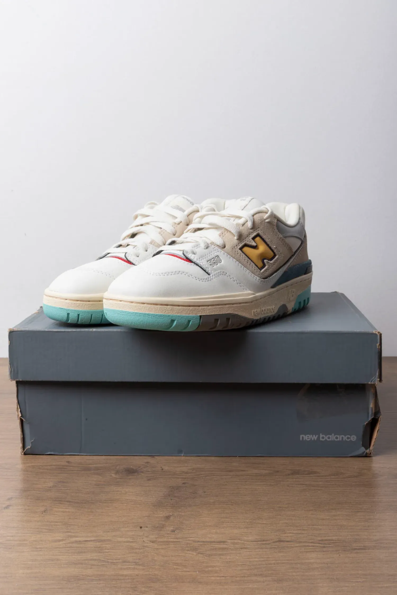 New Balance 550 GS Sea Salt Yellow