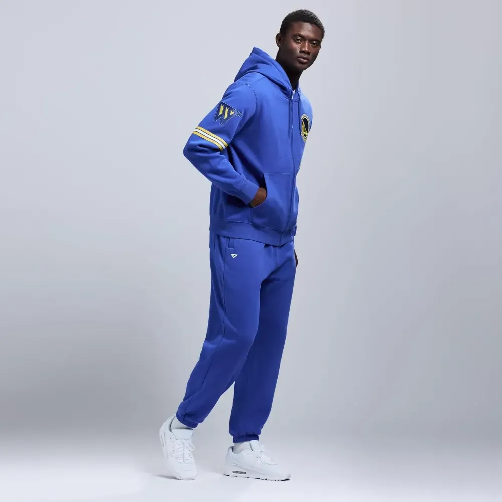 NBA x Game 7 Moletom Pullover Golden State Warriors Blue - Droper