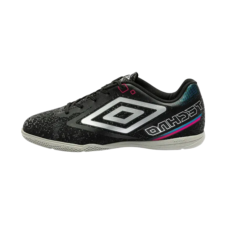 Chuteira Umbro Futsal Techno II Black Grey