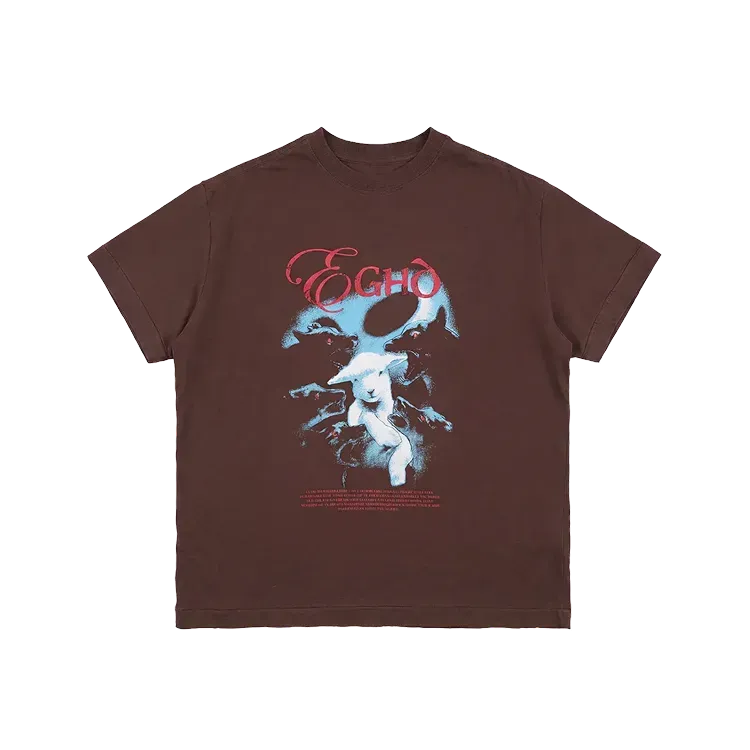 Camiseta Egho Studios Selah Regular Tee Brown