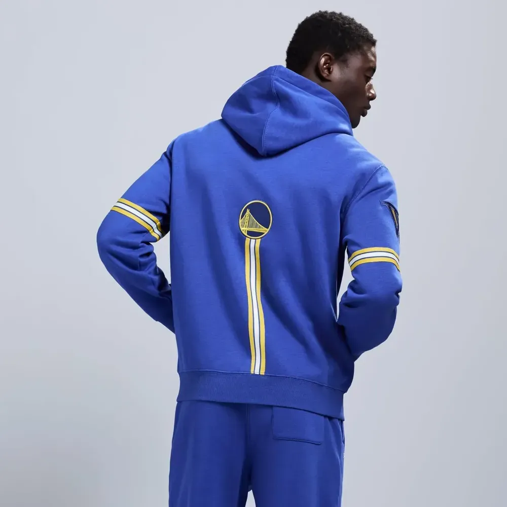 NBA x Game 7 Moletom Pullover Golden State Warriors Blue - Droper