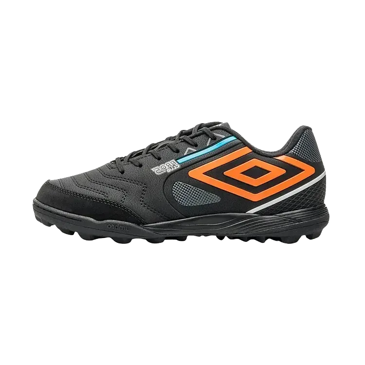 Chuteira Umbro Society Pro 5 Bump Club Black Orange