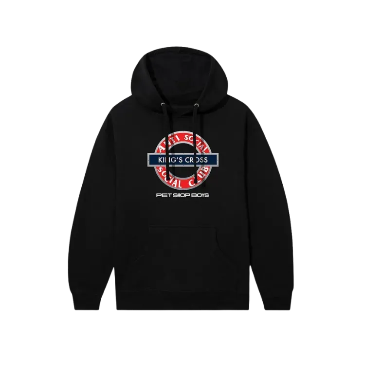 Moletom Anti Social Social Club Classic King Cross Black