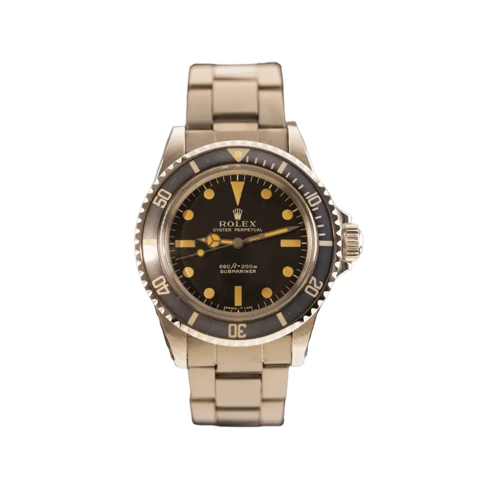 ROLEX サブマリーナ インサート ヴィンテージ 1680 5513 Relógio Rolex Submariner Vintage 5513 40mm - Droper