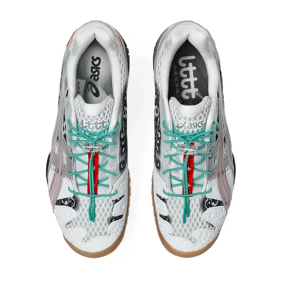 LTTT x Asics Gel-Resolution 5 White Red - Droper