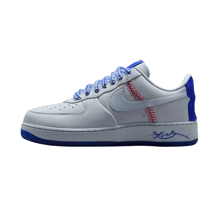 Kobe Bryant x Nike Air Force 1 Low Protro Dodgers Wolf Grey Rush Blue