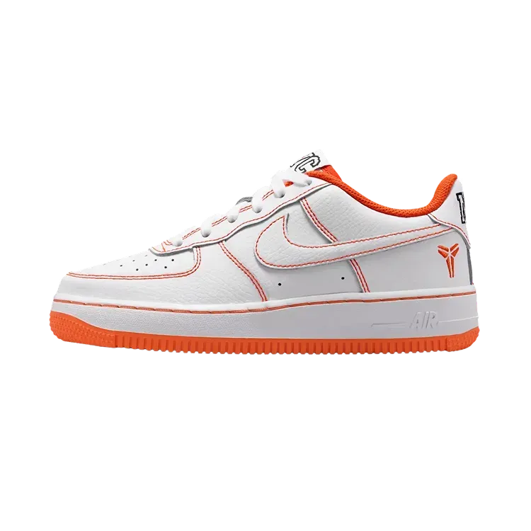 Kobe Bryant x Nike Air Force 1 Low Protro White Safety Orange