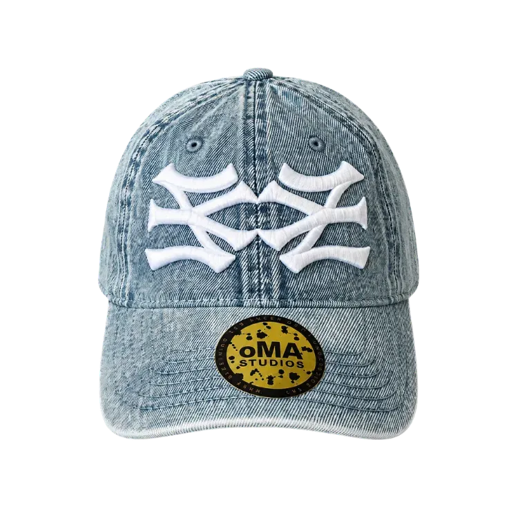 Boné oMA Studios Ny Ny Bones Black - Droper