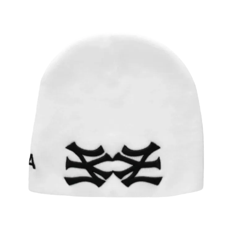 Touca oMA Studios NY NY Skully White