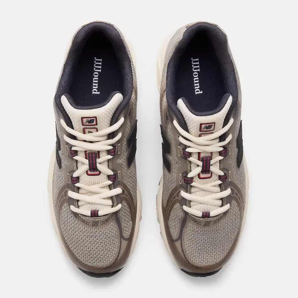 JJJJound x New Balance 740 Paper White Stoneware - Droper