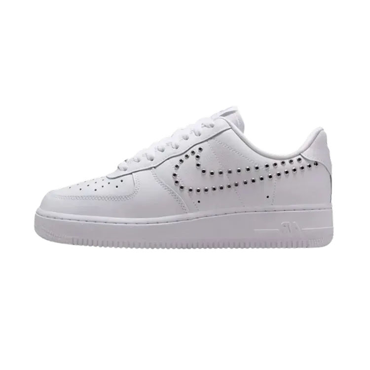 Nike Air Force 1 '07 LV8 White Metallic Silver Feminino