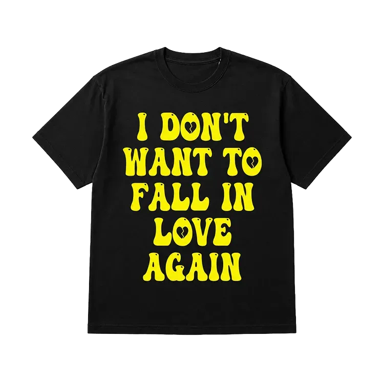 Camiseta Tears No More Love Black