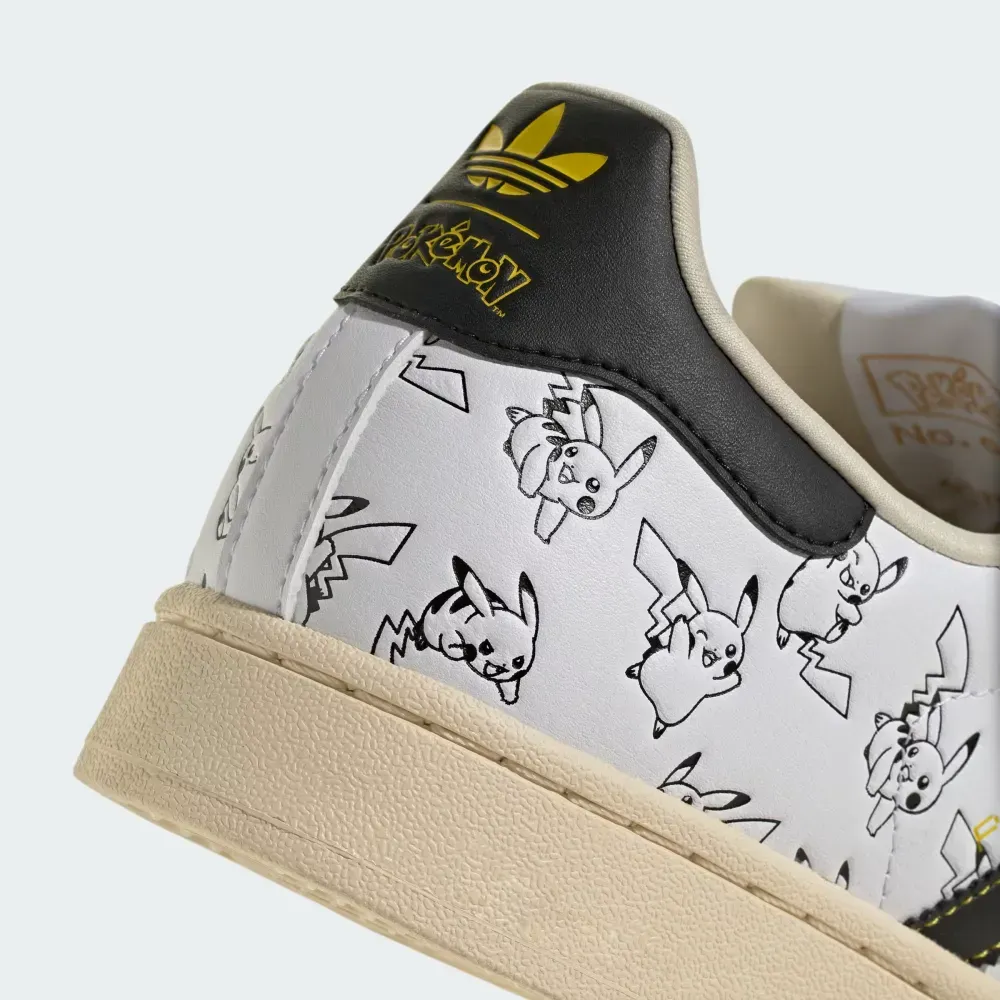 Pokémon x adidas Superstar II Pikachu Cloud White foto 7