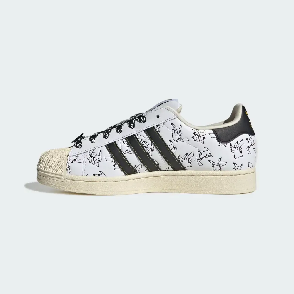 Pokémon x adidas Superstar II Pikachu Cloud White foto 3
