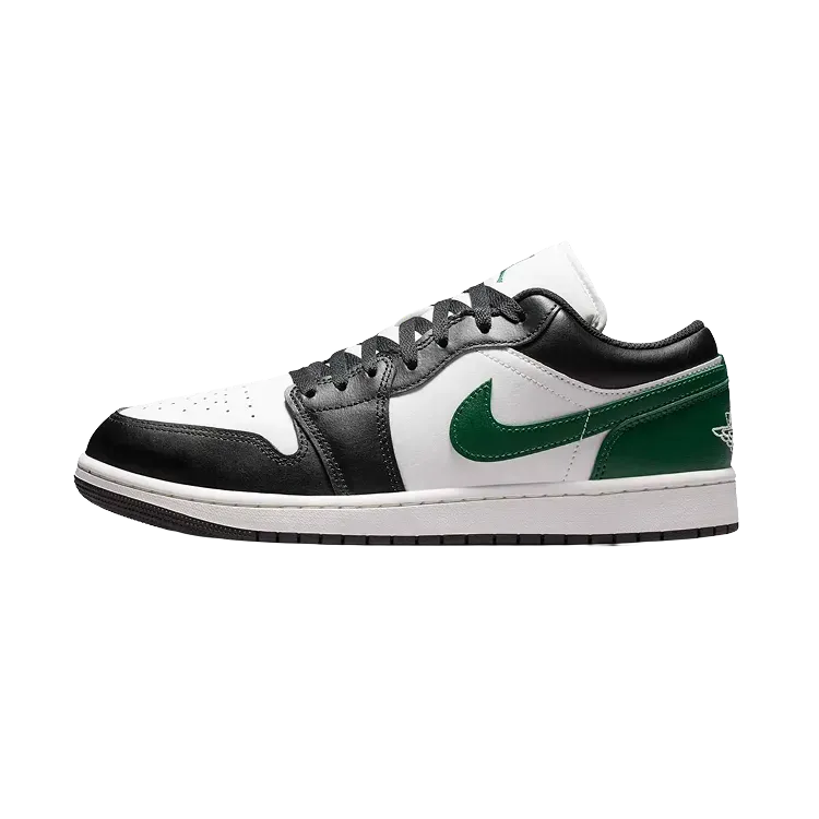 Air Jordan 1 Low Black Gorge Green