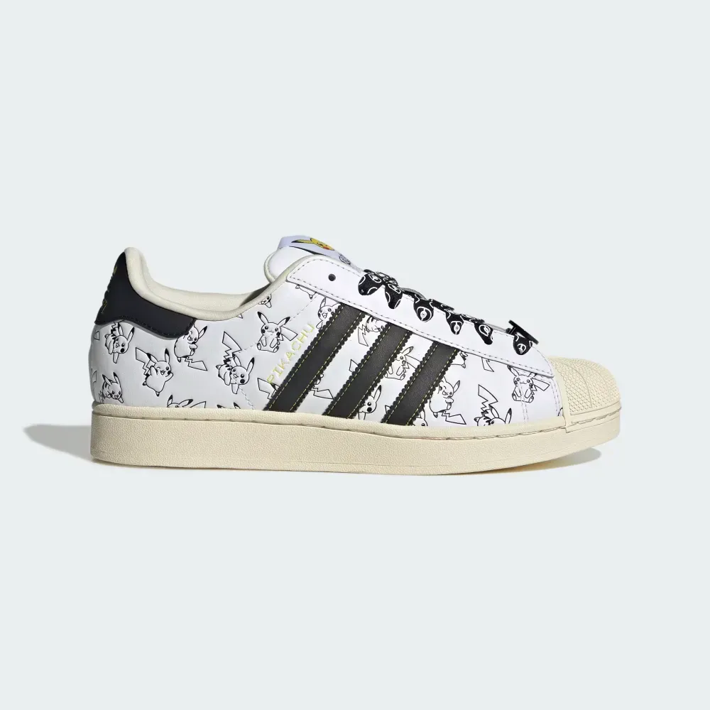 Pokémon x adidas Superstar II Pikachu Cloud White foto 1