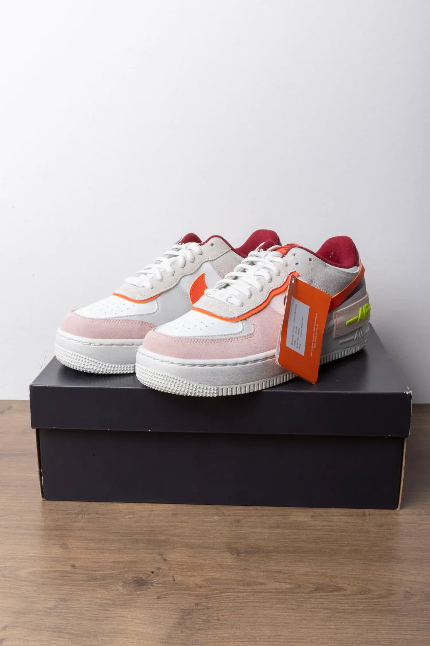 Nike Air Force 1 Shadow Red Orange