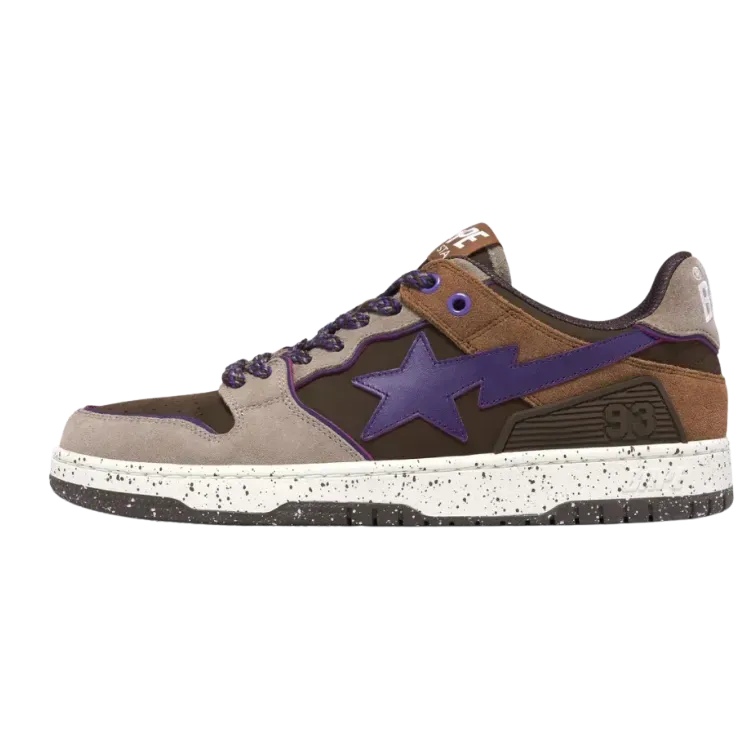 BAPE SK8 STA #7 M2 Brown
