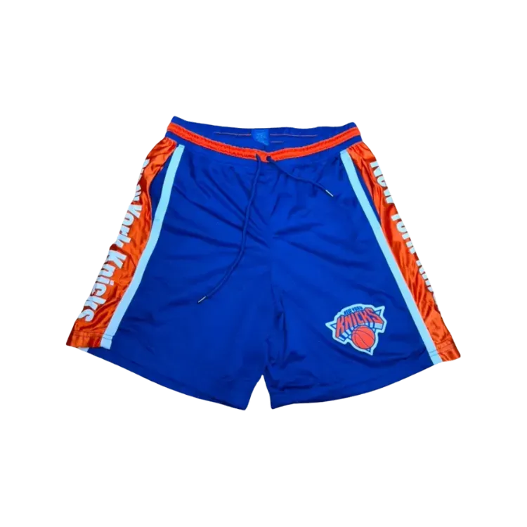 Shorts Mitchell & Ness New York Knicks Blue Orange