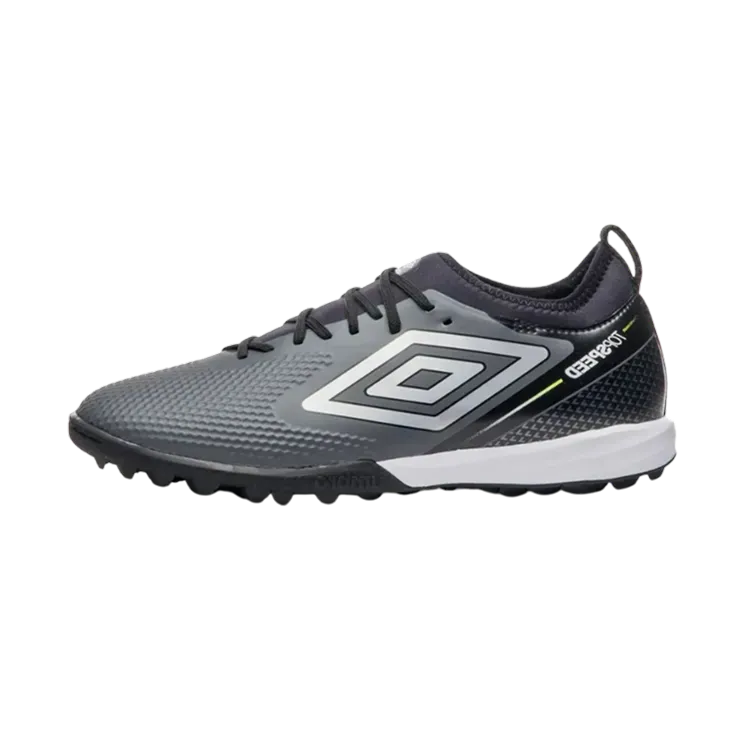 Chuteira Umbro Society Top Speed Club Graphite Black White