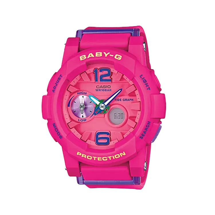Relógio Casio Baby-G G-LIDE Pink Dial 44 mm