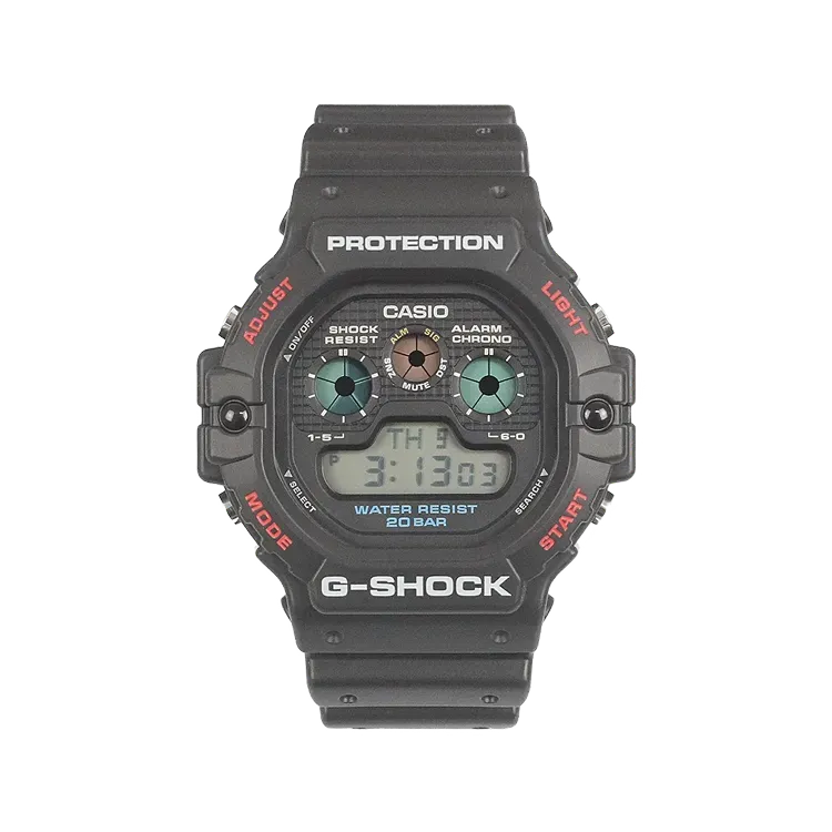 Relógio Casio G-Shock Yellow Green Orange Navy - Droper