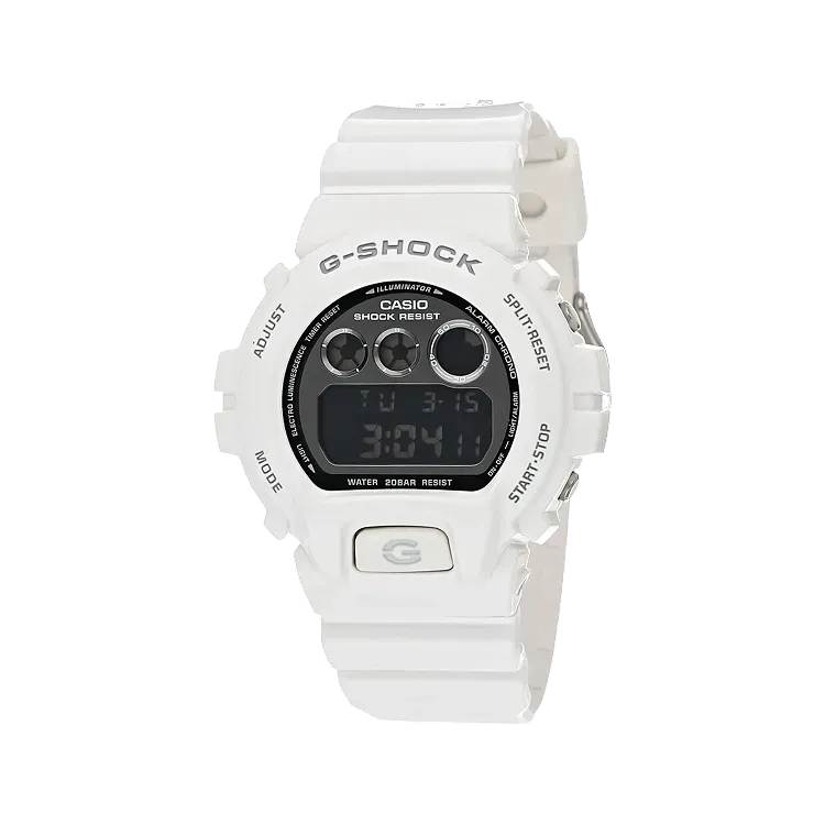 Relógio Casio G-Shock Digital White Dial 50mm
