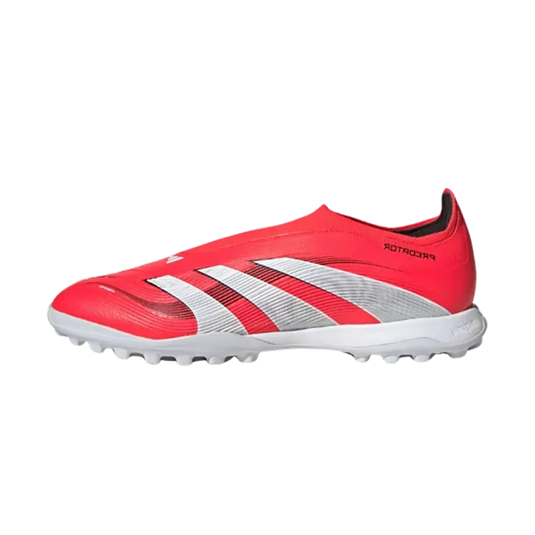 Chuteira adidas Predator League Society Sem Cadarços Lucid Red Cloud White