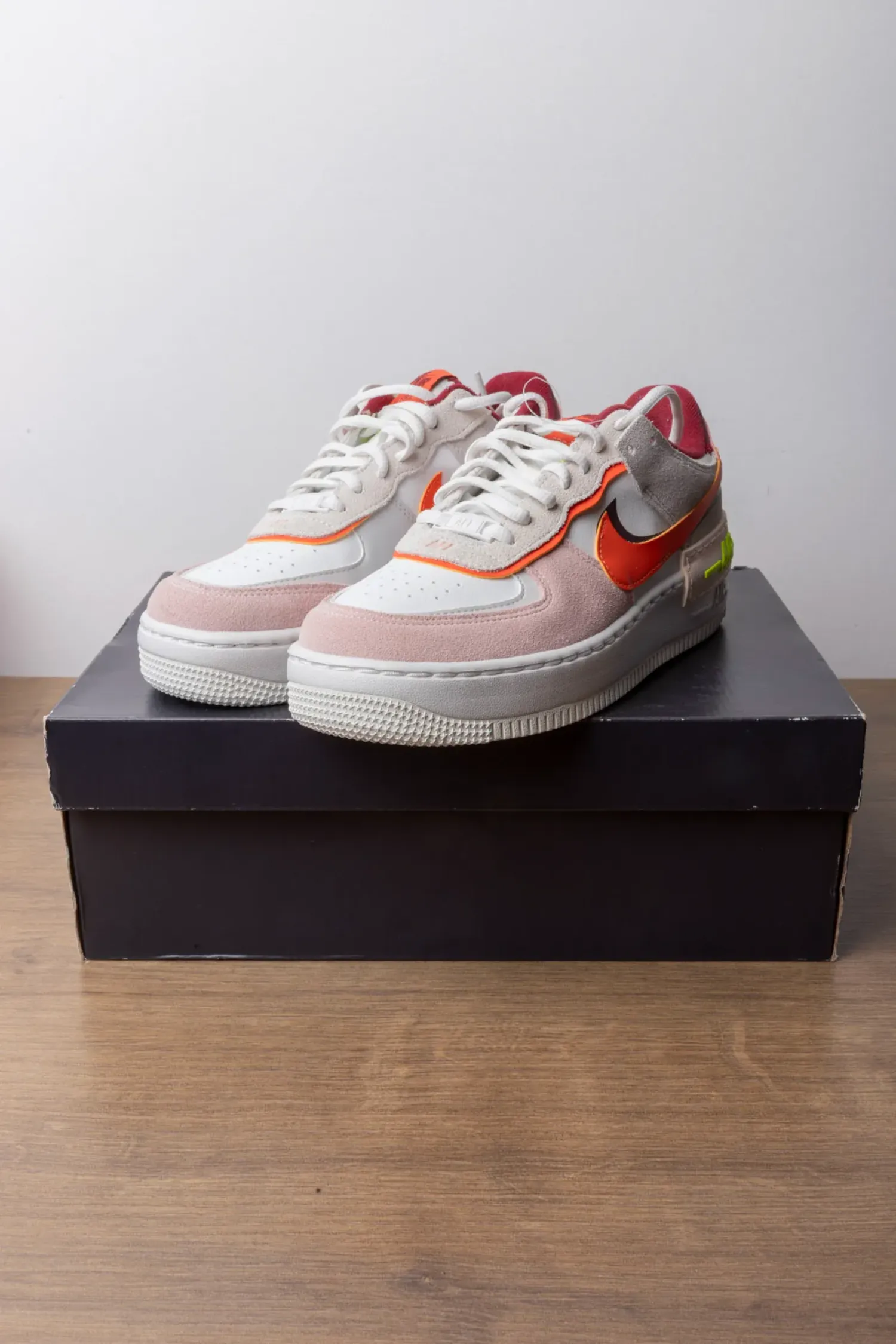 Nike Air Force 1 Shadow Red Orange