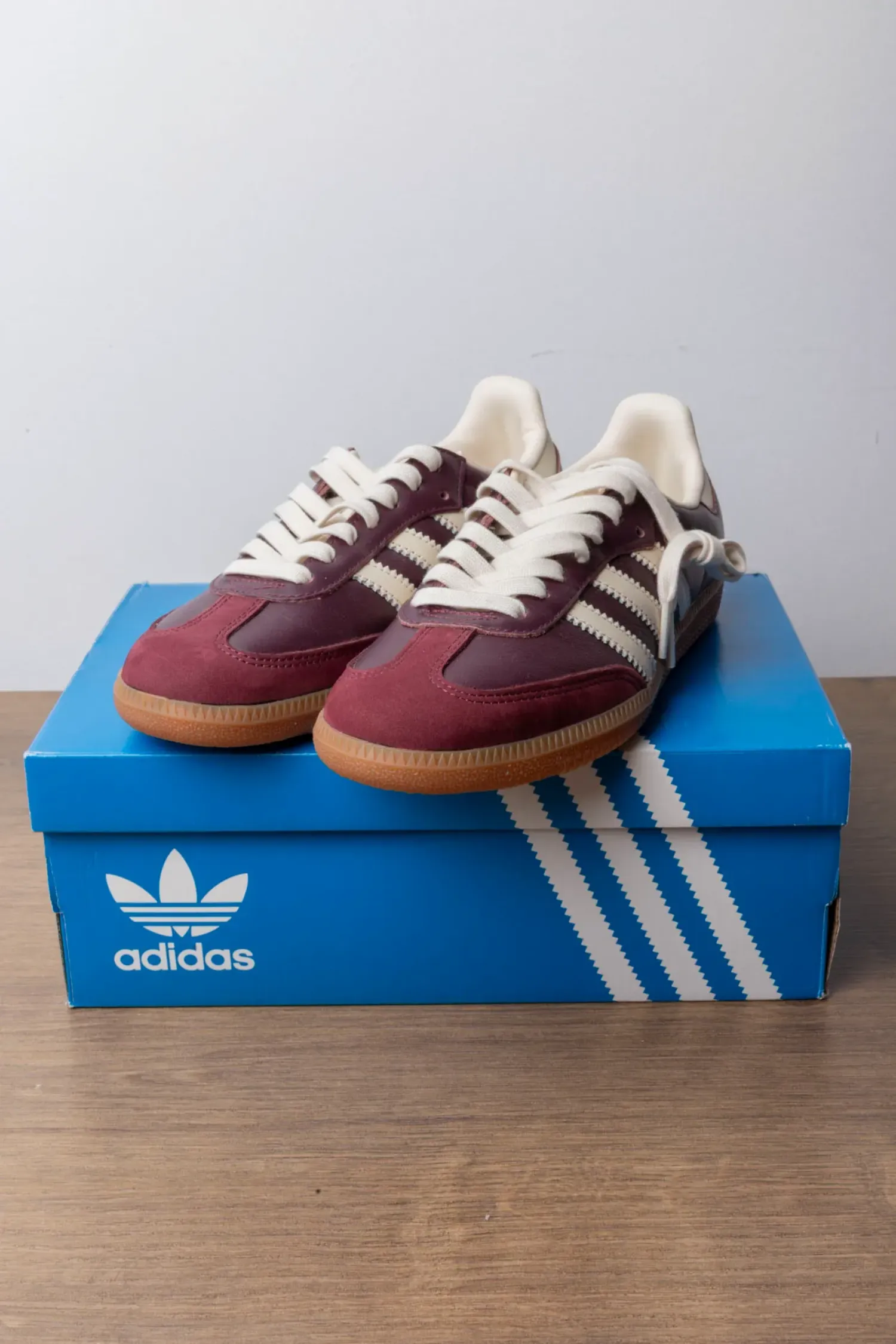 adidas Samba OG Maroon Cream White — 37, Novo
