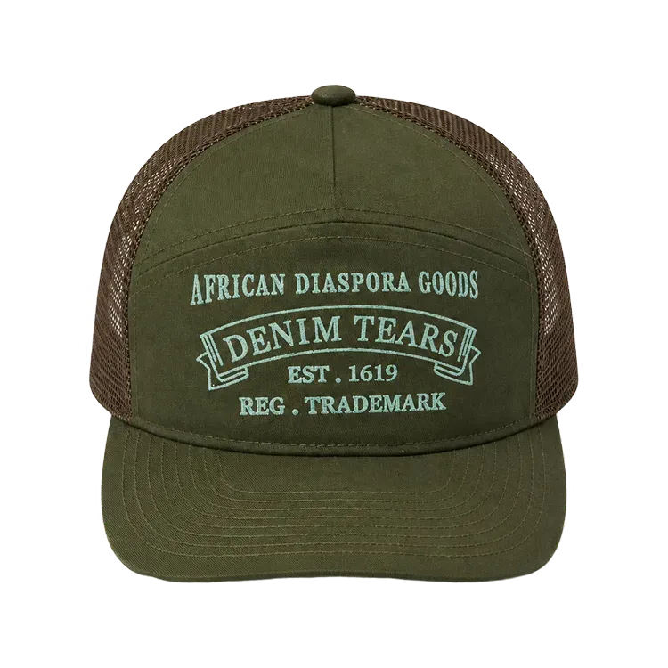 Boné Denim Tears Libertas Patch Ranger Cap Olive Green