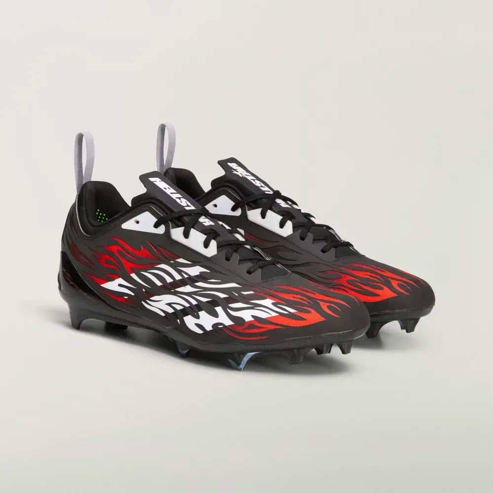 Hellstar x adidas Adizero Electric II Cleats Core Black Red - Droper