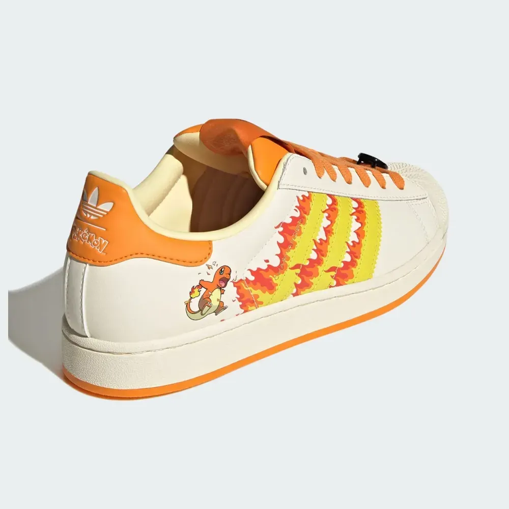 Pokémon x adidas Superstar Charmander Orange foto 4