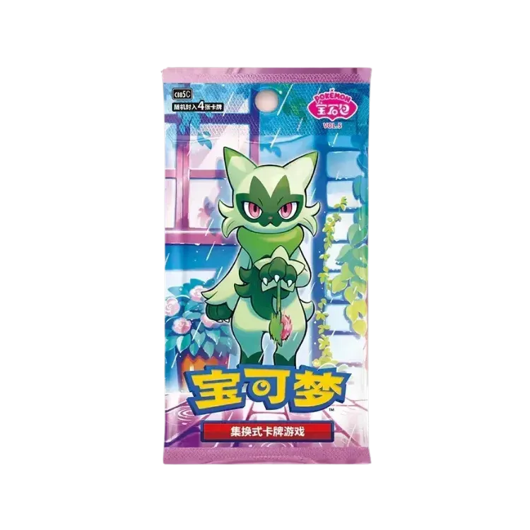 Booster Avulso GEM Pack Vol.5 Pokémon TCG CHN