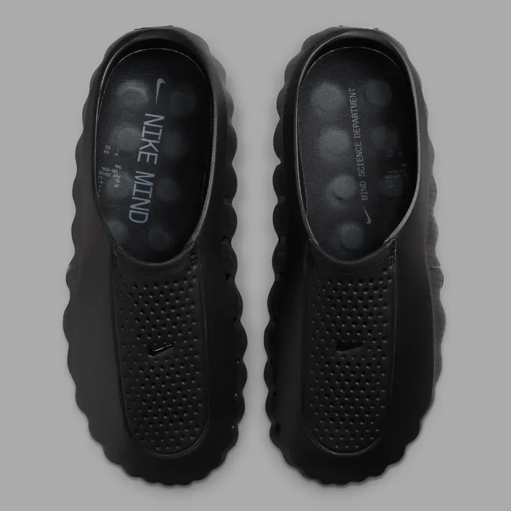 Nike Mind 001 Slide Triple Black - Droper