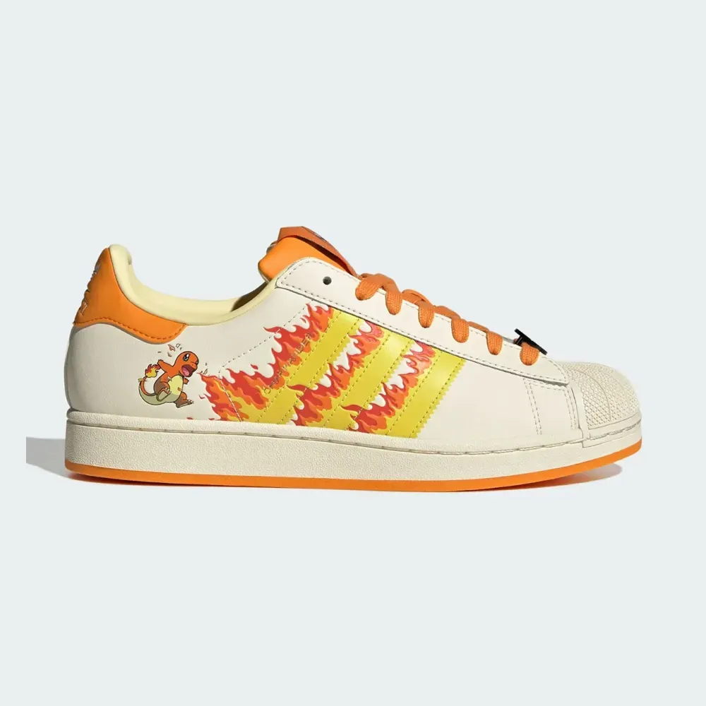 Pokémon x adidas Superstar Charmander Orange foto 1