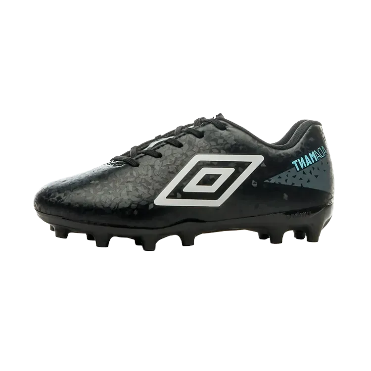 Umbro Chuteira Campo Adamant Jr Black Blue Infantil